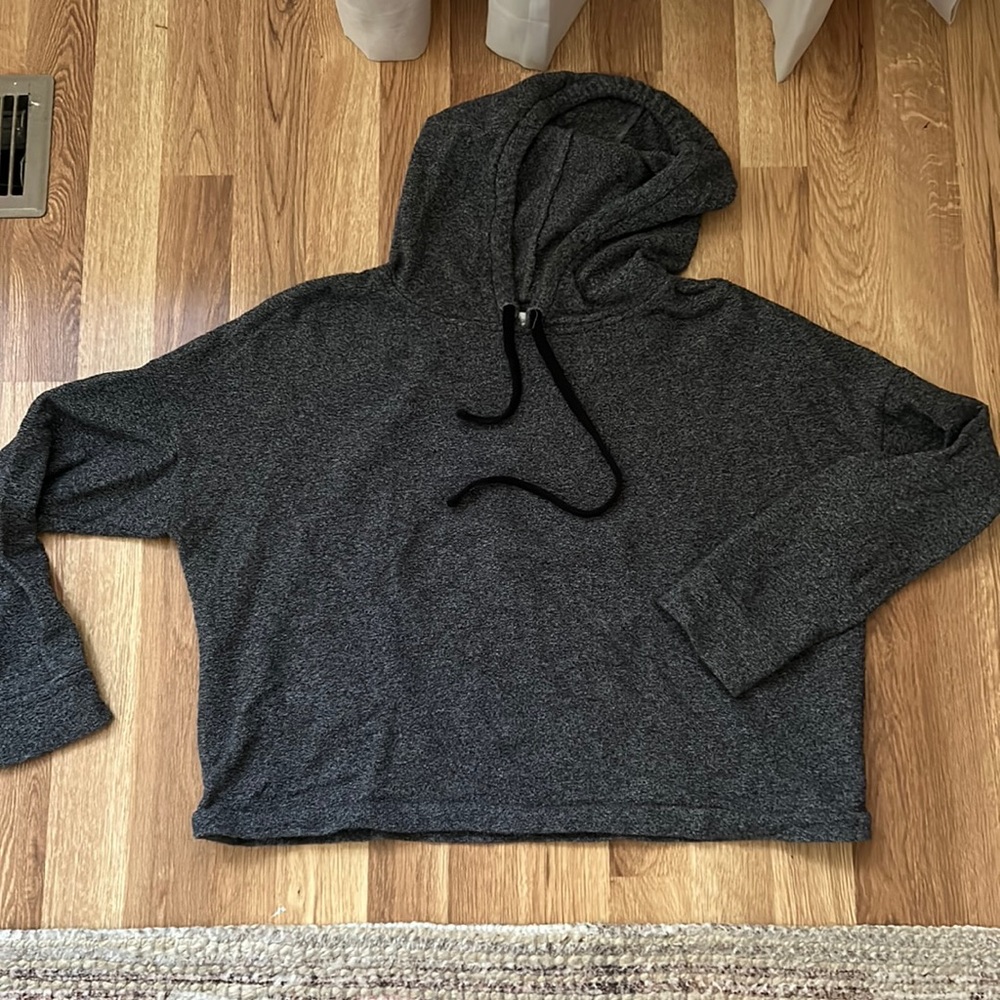Madewell cropped hoodie